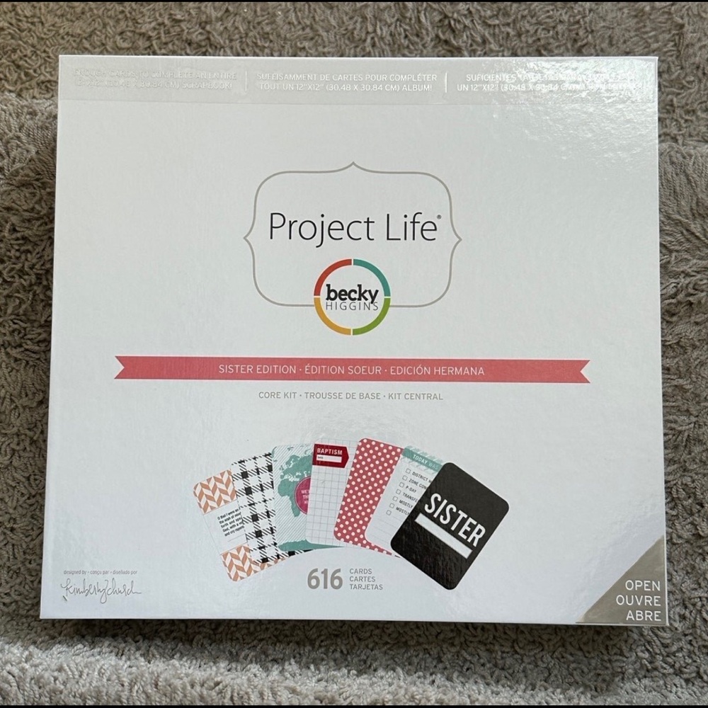 PROJECT LIFE Becky Higgins Sister Edition NEW! Rare! LDS